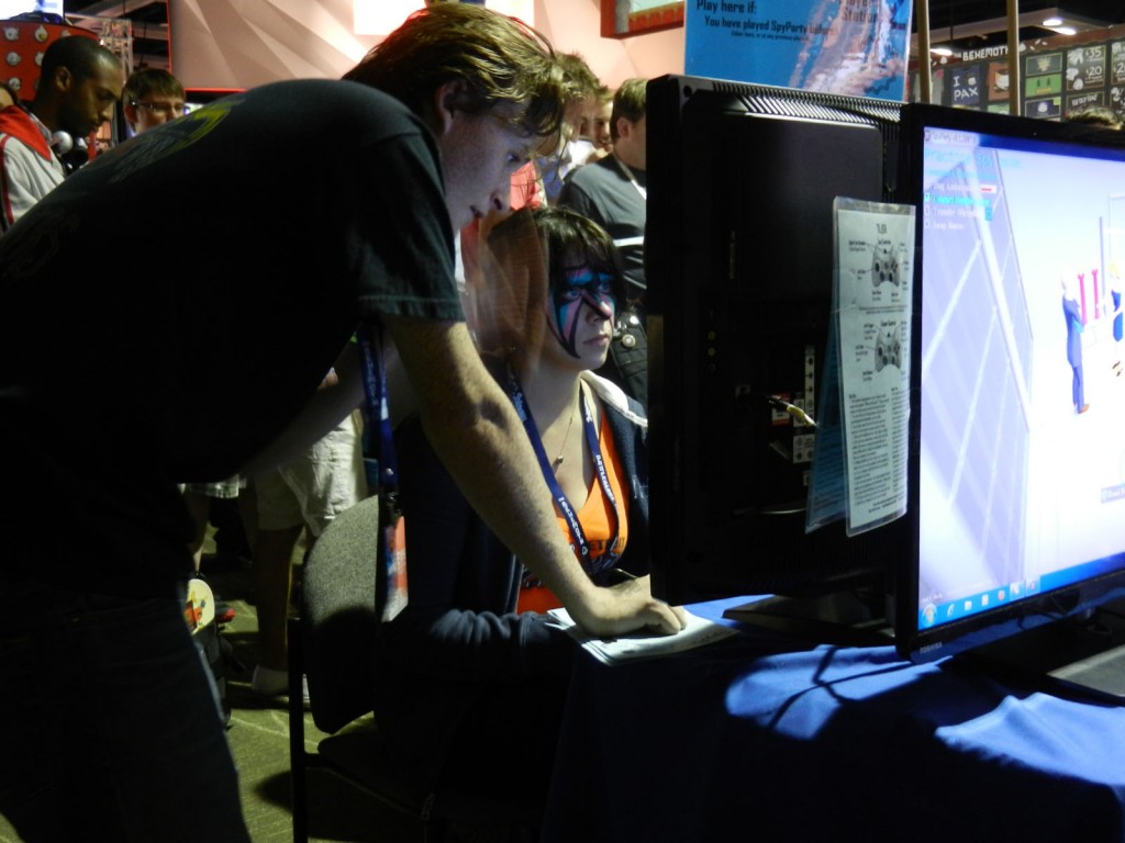 Teaching SpyParty at PAX 2013